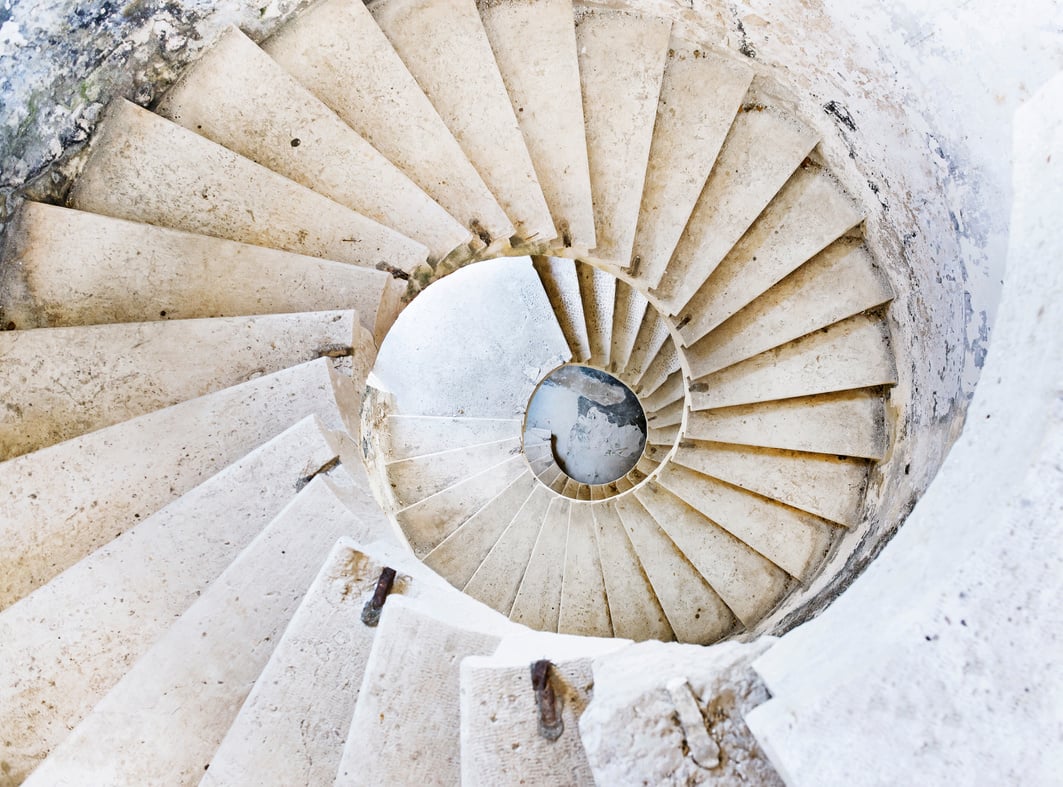 Vertigo spiral stairs